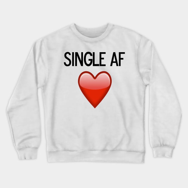 Single AF Crewneck Sweatshirt by Bubblin Brand